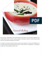 Coconut Chutney Recipe PDF