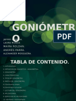 El Goniometro