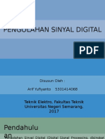 Aplikasi Pengolahan Sinyal Digital - Arif Yufiyanto