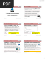 HTML - Aula 01 - Caracteristicas Gerais - Folhetos