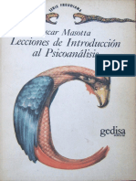 Lecciones de Introducción Al Psicoanálisis (Oscar Masotta) PDF