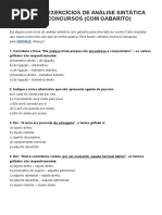 26 Otimos Exercicios de Analise Sintatica para Concursos.docx