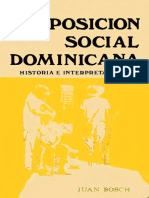 Juan Bosch - Composición Social Dominicana Historia e Interpretación
