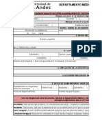 Reporte de Accidentes, Incidentes, Condiciones o Actos Inseguros - 2012