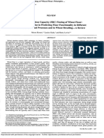 Solvent Retention Capacity (SRC) Testing of Wheat Flour