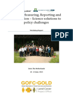 REDD MRV Science Solutions To Policy Challenges Workshop Report