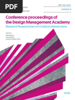 Conference Proceedings of the  Design Management Academy 2017 Volume 4