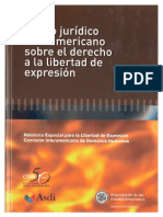 Marco Juridico Interamericano Sobre El Derecho A La Libertad de Expresion PDF