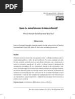Quem é o Animal Laborans de Hannah Arendt