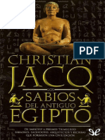 Christian Jacq_ Los sabios del antiguo Egipto