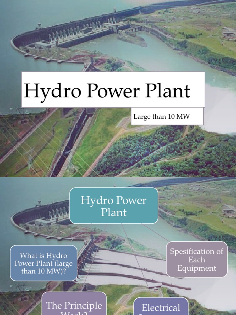 Overview of Large Hydropower Plants | PDF | Hydroelectricity | Power ...