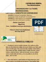 Lección 1 - Contabilidad General para Administradores