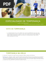 Especialidade de Temperança