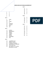 CB Fce Reading Key