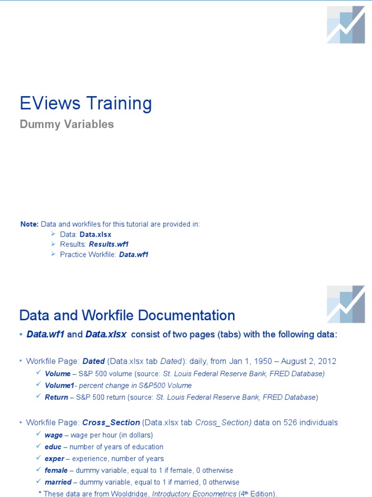 Tutorial Dummy Variables | PDF | Dummy Variable (Statistics ...