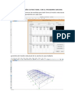 Proceso de Diseño Estructural Con El Programa Sap2000