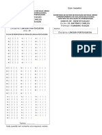 Dados de Identificação - Gabarito