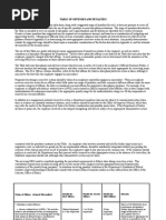 Table of Penalties - Full Document