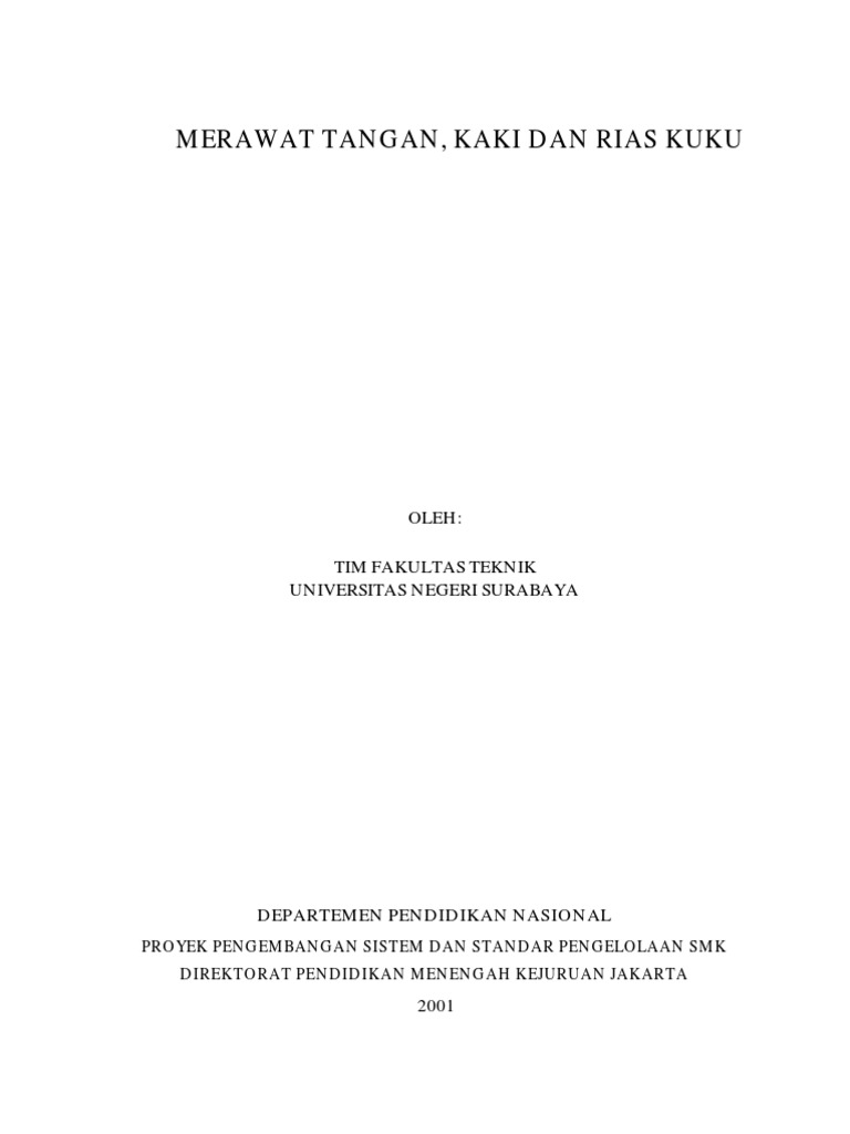 Merawat Tangan Kaki Dan Rias Kuku