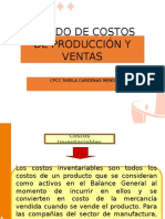 Estado de Costos de Producción