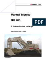 RH200 Herramientas, Montaje PDF