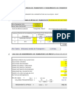 Distancia Media y Rendimineto de Maquinarias