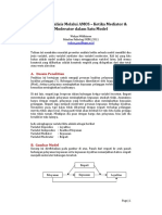 Contoh Analisis Melalui AMOS - Ketika Mediator dan Moderator dalam Satu Model.pdf