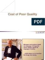 Cost of Poor Quality