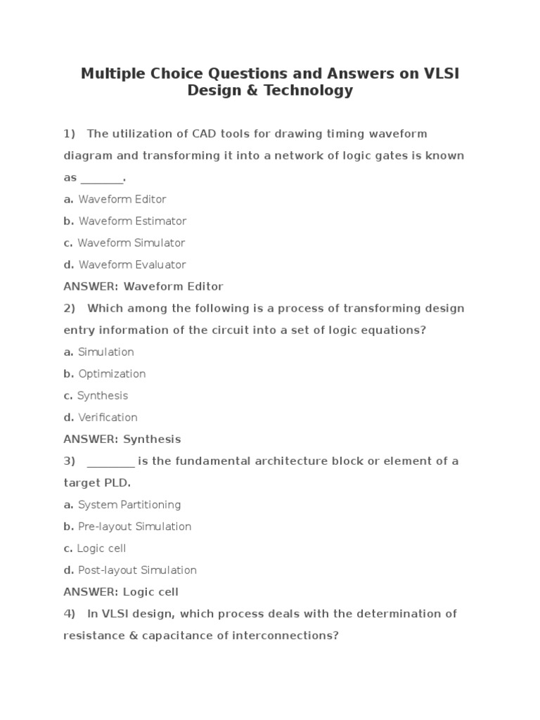 MCQ PDF Cmos Operational Amplifier