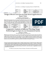 Design of Boost Converter for Solar based Application in Smart Cities