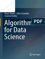 Algorithms For Data Science 1st Brian Steele (WWW - Ebook DL - Com)