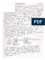 Transformer Notes PDF