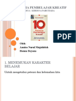 10 Rahasia Pembelajar Kreatif