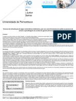 Processo de Virtualização de Jogos Matemáticos Tradicionais para Uso Como Ferramenta de Auxilio Ao Processo de Ensino e Aprendizagem em Escolas Do Agreste de Pernambuco