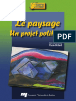 Mario Bedard, Collectif-Le Paysage _ Un Projet Politique (2009)