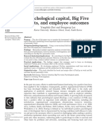 Psychological capital, Big Five traits, and employee outcomes.pdf