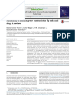 Suitability of Leaching Test Methods for Fly Ash and Slag- A Review