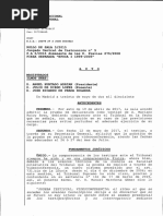 Auto de citación a Mariano Rajoy