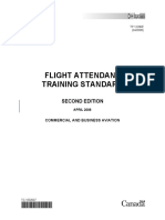 TCCA TP 12296E - Flight Attendant Training Standard Copy