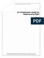 AnAerodynamicModelForFlapping-WingFlight