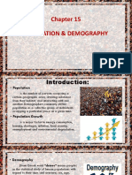 Chapter 15 - Population and Demography