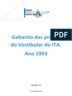 Gabarito - ITA - 1993 PDF