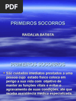 Primeiros Socorros Segunda Turma