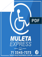 Adesivo de Carro Muleta Express 2017