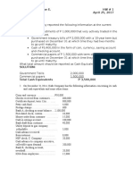 AP Hw 1 Cash and Ce