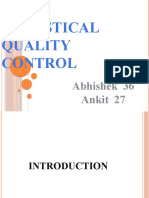 Statistical Quality Control