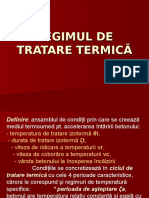 Regimul de Tratare Termică