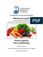 Plan de Marketing para Huerta Orgánica