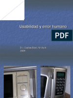 Usabilidad y Error Humano PDF