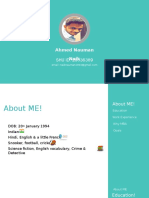 Ahmed Nauman MBA Profile